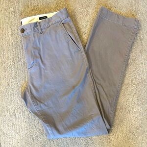 Men’s Gray Trousers J Crew 34x34
